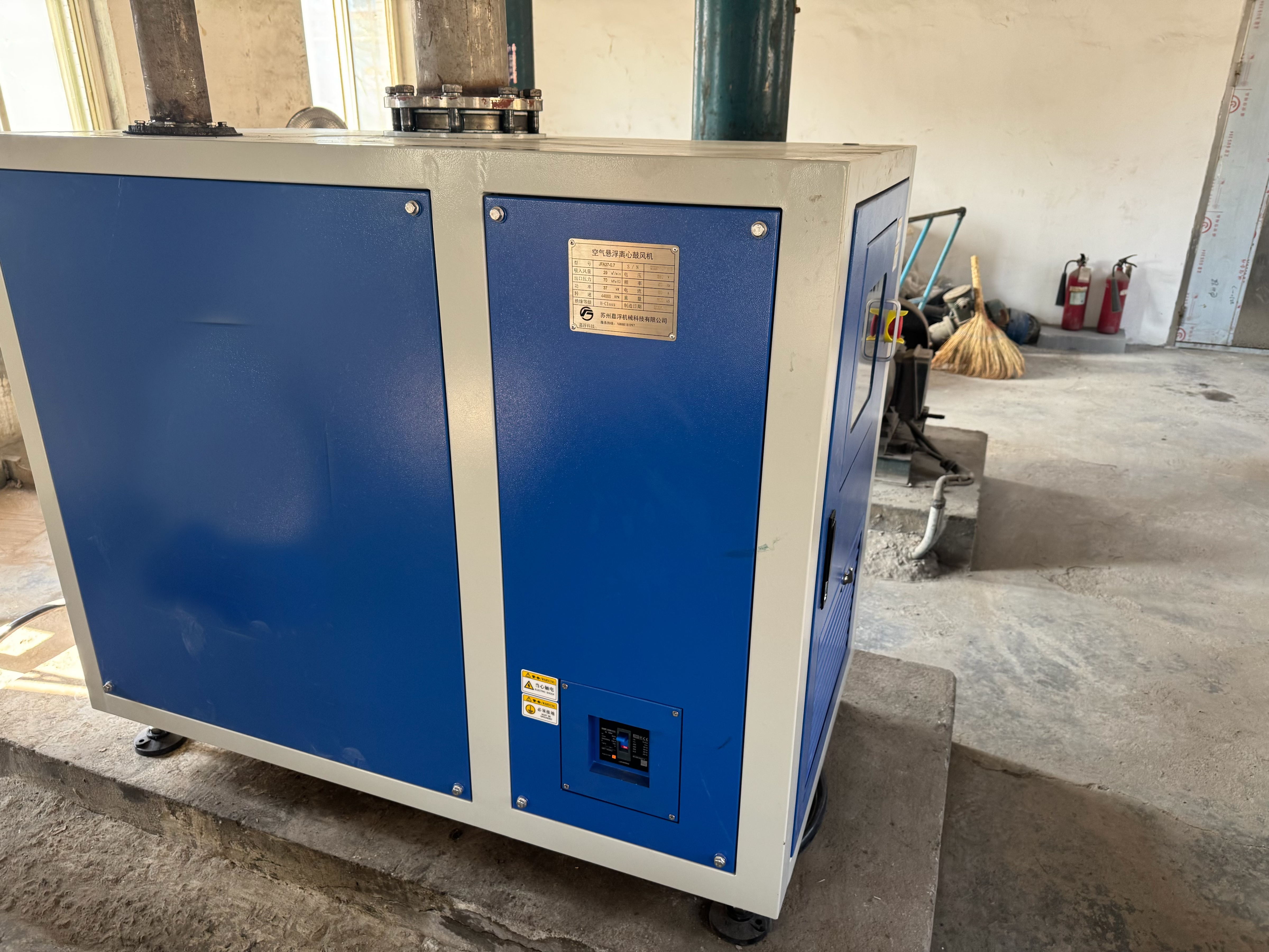 污水处理为什么要选择空气悬浮鼓风机？